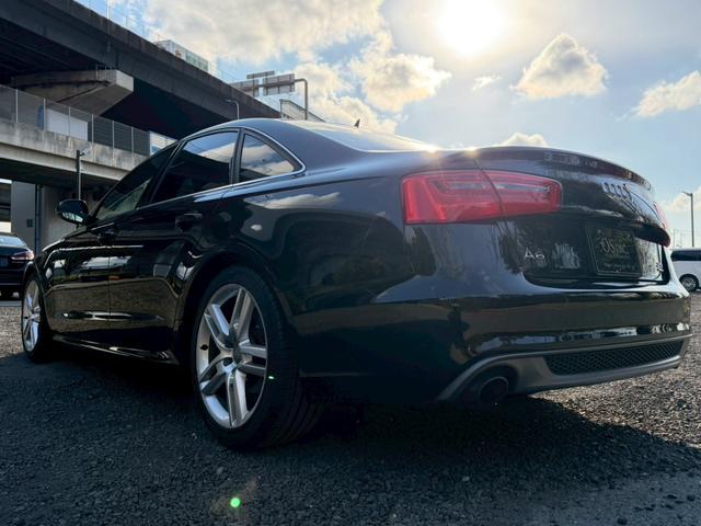 Ａ６ ２．８ＦＳＩクワトロ　Ｓラインパッケージ　／ＢＯＳＥサウンド／黒革／パワーシート／シートメモリー／シートヒーター／純正ナビ／バックカメラ／Ｂｌｕｅｔｏｏｔｈ／ＴＶ／ＣＤ・ＤＶＤ／レーダークルーズ／レーンアシスト／ＢＳＭ／純正ＡＷ／ＥＴＣ（26枚目）