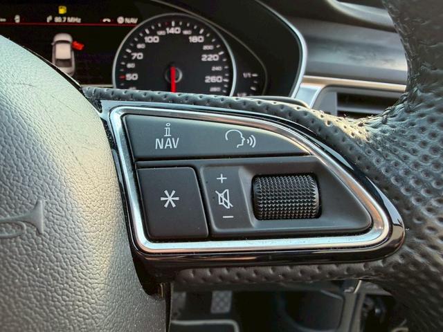 Ａ６ ２．８ＦＳＩクワトロ　Ｓラインパッケージ　／ＢＯＳＥサウンド／黒革／パワーシート／シートメモリー／シートヒーター／純正ナビ／バックカメラ／Ｂｌｕｅｔｏｏｔｈ／ＴＶ／ＣＤ・ＤＶＤ／レーダークルーズ／レーンアシスト／ＢＳＭ／純正ＡＷ／ＥＴＣ（43枚目）