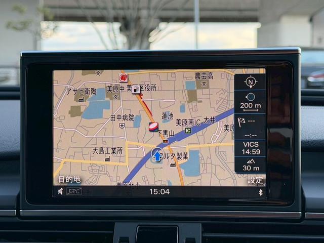 Ａ６ ２．８ＦＳＩクワトロ　Ｓラインパッケージ　／ＢＯＳＥサウンド／黒革／パワーシート／シートメモリー／シートヒーター／純正ナビ／バックカメラ／Ｂｌｕｅｔｏｏｔｈ／ＴＶ／ＣＤ・ＤＶＤ／レーダークルーズ／レーンアシスト／ＢＳＭ／純正ＡＷ／ＥＴＣ（47枚目）