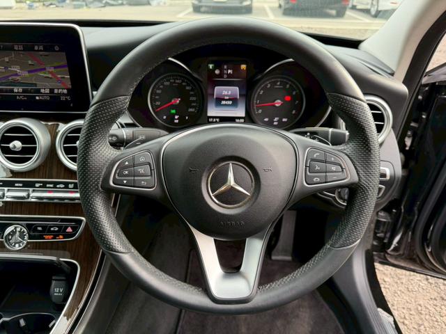 Cクラス C200アバンギャルド /レーダーセーフティPKG/パワーシート/シートヒーター/シートメモリー/純正ナビ/フルセグTV/Bluetooth/バックカメラ/クリアランスソナー/レーダークルーズ/ETC/純正AW(43枚目)