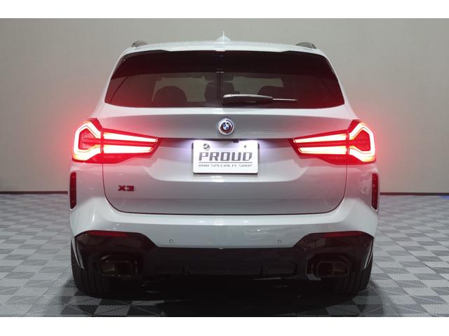 X3 xDrive 20d Mスポーツ LCI 後期モデル ワンオーナー 禁煙車 パノラマガラスルーフ HarmanKardonオーディオ 黒革シート 前後シートヒーター ステアリングヒーター M Performanceルーフスポイラー(33枚目)