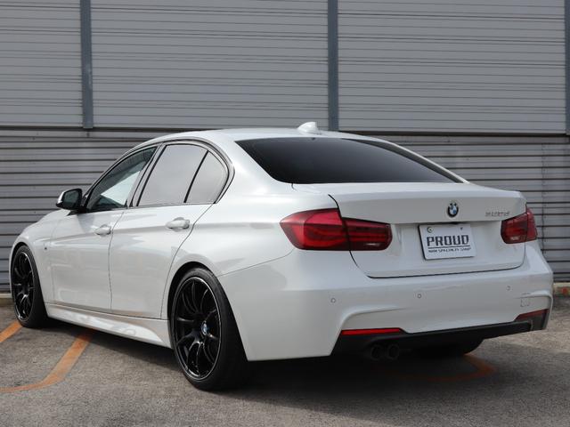 ３シリーズ ３２０ｄ　Ｍスポーツ　エディションシャドー　ＡＤＶＡＮレーシング１９インチＡＷ　Ｈ＆Ｒダウンサス　黒革シート　シートヒーター　デジタルメーター　ＬＥＤヘッド＆テールランプ　アクティブクルーズコントロール　バックカメラ　ディーゼルターボ（2枚目）