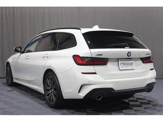 3シリーズ 320d xDriveツーリング Mスポーツ 1オーナー 禁煙車 ハーフレザーシート シートヒーター 地デジ アクティブクルーズコントロール パワーバックドア パーキングアシスト 360°カメラ バックカメラ(4枚目)
