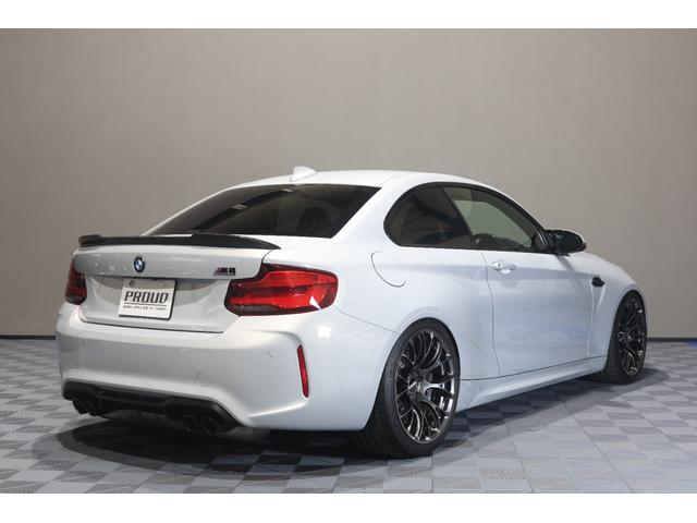 Ｍ２ コンペティション　後期　ＬＣＩモデル　６速マニュアルＭＴ　Ａｒａｇｏｓｔａ車高調　ローダウン　ＲＡＹＳ１９ｉｎｃｈ鍛造アルミ　カーボントランクスポイラー　ＨａｒｍａｎＫａｒｄｏｎオーディオ　バックカメラ　ドラレコ（2枚目）