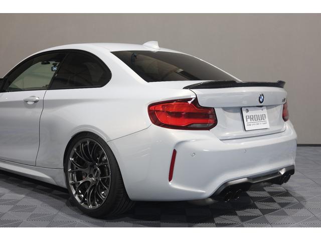 Ｍ２ コンペティション　後期　ＬＣＩモデル　６速マニュアルＭＴ　Ａｒａｇｏｓｔａ車高調　ローダウン　ＲＡＹＳ１９ｉｎｃｈ鍛造アルミ　カーボントランクスポイラー　ＨａｒｍａｎＫａｒｄｏｎオーディオ　バックカメラ　ドラレコ（20枚目）