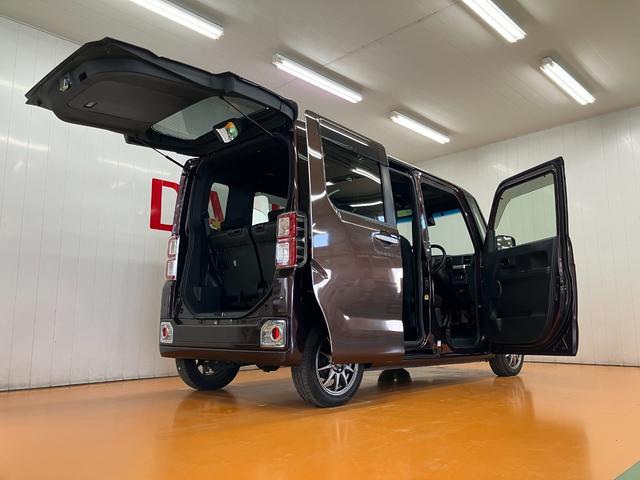 ウェイク ＧターボＳＡＩＩ　４ＷＤ　スマアシ　Ｂカメラ　両側オートスライドドア　ステアリングスイッチ　オートエアコン　ＵＳＢ接続端子　運転席シートヒーター　Ｐスタート　アイドリングストップ　電動格納ミラー　キーフリー（9枚目）