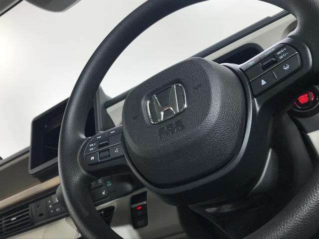 N-BOX ベースグレード 軽自動車 届出済未使用車 衝突被害軽減ブレーキ アダプティブクルーズコントロール アイドリングストップ バックカメラ シートヒーター スマートキー 両側スライド片側電動ドア フルフラットシート ABS(48枚目)