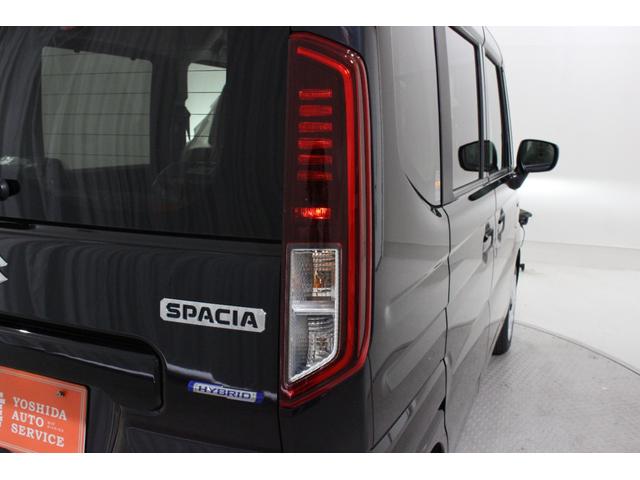 スペーシア ハイブリッドＸ　軽自動車　届出済未使用車　衝突被害軽減ブレーキ　アイドリングストップ　シートヒーター　オットマン　フルフラットシート　両側電動スライドドア　ベンチシート　パワーウィンドウ　パワーステアリング　ＡＢＳ（22枚目）
