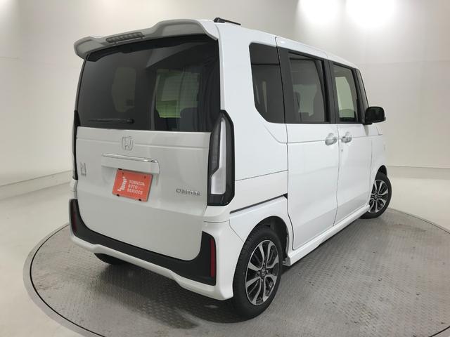 Ｎ－ＢＯＸカスタム ベースグレード　軽自動車　届出済未使用車　衝突被害軽減ブレーキ　アダプティブクルーズコントロール　アルミホイール　シートヒーター　バックカメラ　スマートキー　フルフラットシート　両側スライド片側電動ドア　ＡＢＳ（6枚目）