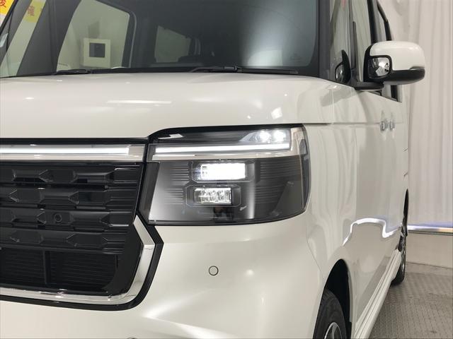 Ｎ－ＢＯＸカスタム ベースグレード　軽自動車　届出済未使用車　衝突被害軽減ブレーキ　アダプティブクルーズコントロール　アルミホイール　シートヒーター　バックカメラ　スマートキー　フルフラットシート　両側スライド片側電動ドア　ＡＢＳ（23枚目）