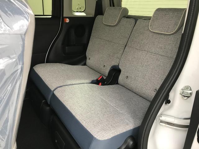 ムーヴキャンバス ストライプスＧ　軽自動車　届出済未使用車　衝突被害軽減ブレーキ　アイドリングストップ　両側電動スライドドア　フルフラットシート　シートヒーター　バックカメラ　スマートキー　パワーウィンドウ　パワーステアリング　ＡＢＳ（61枚目）