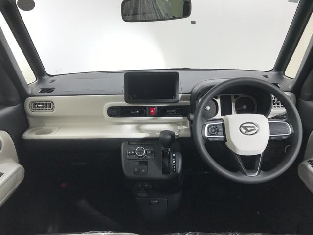 ムーヴキャンバス ストライプスＧ　軽自動車　届出済未使用車　衝突被害軽減ブレーキ　アイドリングストップ　両側電動スライドドア　フルフラットシート　シートヒーター　バックカメラ　スマートキー　パワーウィンドウ　パワーステアリング　ＡＢＳ（64枚目）