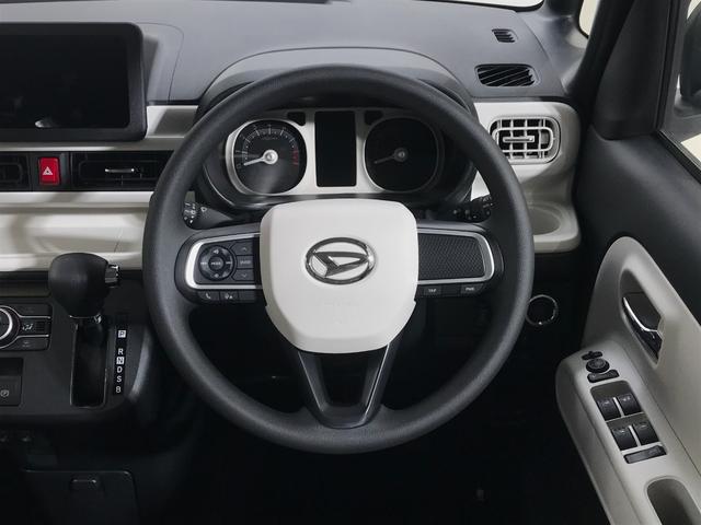 ムーヴキャンバス ストライプスＧ　軽自動車　届出済未使用車　衝突被害軽減ブレーキ　アイドリングストップ　両側電動スライドドア　フルフラットシート　シートヒーター　バックカメラ　スマートキー　パワーウィンドウ　パワーステアリング　ＡＢＳ（65枚目）