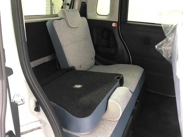 ムーヴキャンバス ストライプスＧ　軽自動車　届出済未使用車　衝突被害軽減ブレーキ　アイドリングストップ　両側電動スライドドア　フルフラットシート　シートヒーター　バックカメラ　スマートキー　パワーウィンドウ　パワーステアリング　ＡＢＳ（69枚目）