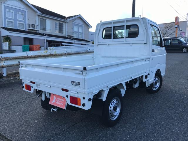 キャリイトラック KCエアコン・パワステ 軽自動車 届出済未使用車 衝突被害軽減ブレーキ パワーウィンドウ パワーステアリング キーレスエントリー 運転席エアバック 助手席エアバック レーンキープアシスト オートマチックハイビーム ABS(6枚目)
