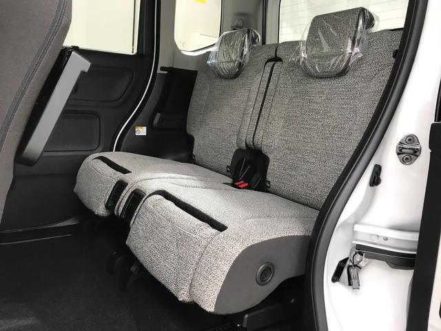 スペーシア ハイブリッドＸ　軽自動車　届出済未使用車　衝突被害軽減ブレーキ　アイドリングストップ　両側電動スライドドア　シートヒーター　オットマン　フルフラットシート　パワーステアリング　パワーウィンドウ　スマートキー（61枚目）