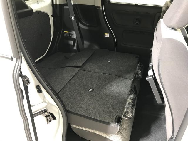 スペーシア ハイブリッドＸ　軽自動車　届出済未使用車　衝突被害軽減ブレーキ　アイドリングストップ　両側電動スライドドア　シートヒーター　オットマン　フルフラットシート　パワーステアリング　パワーウィンドウ　スマートキー（73枚目）