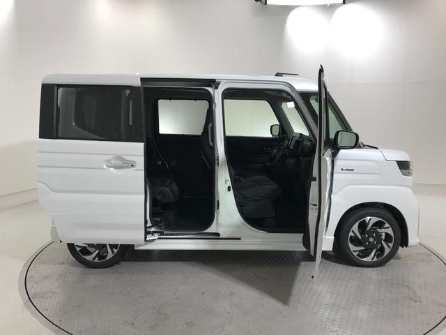 スペーシアカスタム ハイブリッドＸＳ　軽自動車　届出済未使用車　衝突被害軽減ブレーキ　アダプティブクルーズコントロール　アルミホイール　オットマン　シートヒーター　フルフラットシート　スマートキー　両側電動スライドドア　パワーウィンドウ（8枚目）