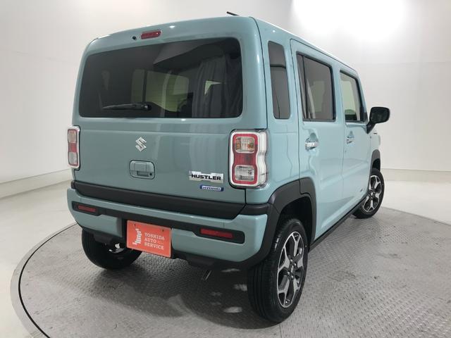 ハスラー ハイブリッドＸ　軽自動車　届出済未使用車　衝突被害軽減ブレーキ　アダプティブクルーズコントロール　アイドリングストップ　アルミホイール　シートヒーター　スマートキー　パワーウィンドウ　パワーステアリング　エアコン（6枚目）