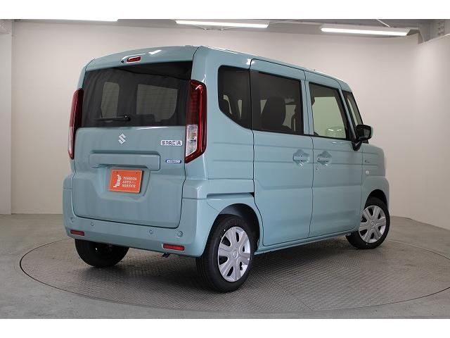 スペーシア ハイブリッドＧ　軽自動車　届出済未使用車　衝突被害軽減ブレーキ　ＡＢＳ　エアコン　エアバッグ　パワステ　パワーウィンドウ　アイドリングストップ　スマートキー（9枚目）