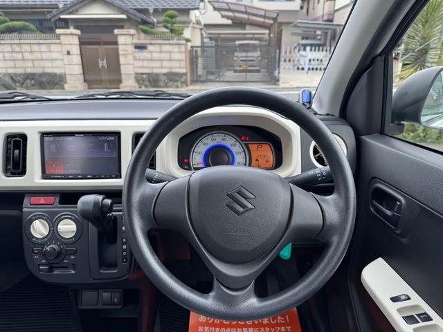 アルト Ｌ　車検Ｒ９年１０月／社外ナビ／シートヒーター／全席パワーウィンドウ／ＣＤ／レーダーブレーキサポート（6枚目）