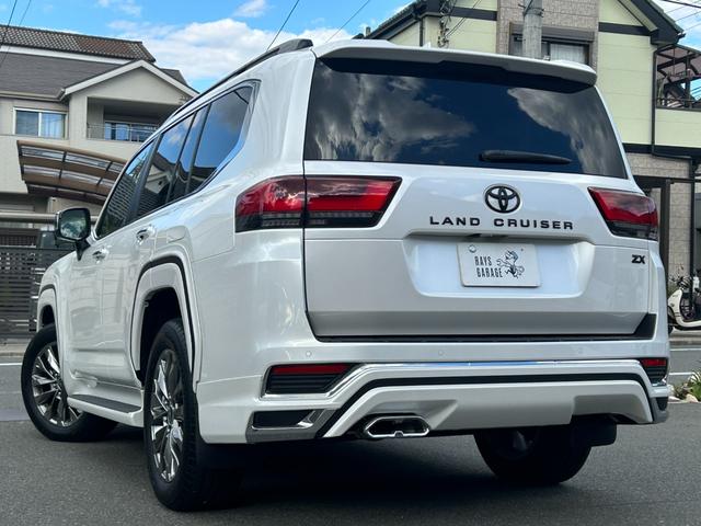 ランドクルーザー ZX モデリスタエアロ/オプションナビ/JBL/クールBOX/サンルーフ/ルーフレール/アラウンドビュー/ベージュレザー/クルコン/コーナーセンサー/クリアランスソナー/USB-C(8枚目)