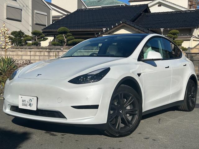 モデルＹ 　プレミアムホワイトインテリア／オートパイロット／パノラマガラスルーフ／パワーフランク／パワーシート／全席シートヒーター／アラウンドビュー／ステアリングヒーター（13枚目）