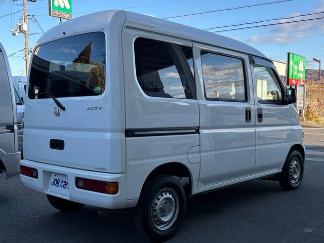 アクティバン ＳＤＸ　ハイルーフ　３ＡＴ　キーレス　エアバック　集中ドアロック　盗難防止　１オーナー　点検整備記録簿　取説　保証書　黒ナンバー　事業用登録可（7枚目）