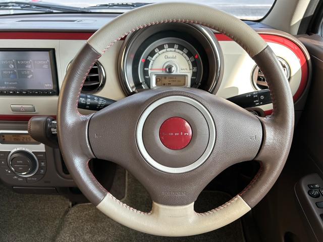 アルトラパンショコラ X 社外ナビ・TV・バックカメラ・CD/DVD・Bluetooth・HID・前後ドラレコ・オートライト・シートカバー・スマートキー・保証付き(6枚目)