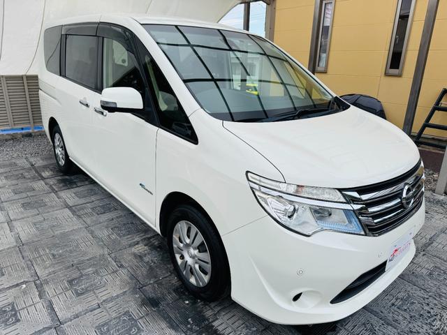 セレナ 20X S-ハイブリッドアドバンスドセーフティパック 衝突軽減ブレーキ・外品ナビ・フルセグ・CD再生可・Bluetooth・全周囲カメラ・ETC・クルコン・前後クリアランスソナー・両側スライド片側電動スライド・スマートキー・電格ミラー・保証付(45枚目)