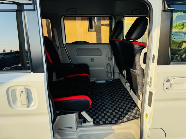 エブリイワゴン ＰＺターボスペシャル　衝突軽減ブレーキ・外品ナビ・フルセグ・ＣＤ・ＤＶＤ再生可・Ｂｌｕｅｔｏｏｔｈ・ＥＴＣ・バックカメラ・両側電動・レザー調シートカバー・ハイルーフ・ラゲージマット・ＨＩＤ・オートステップ・スマキー・保証付（20枚目）