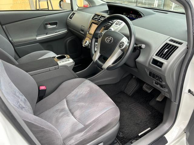 プリウスアルファ Gツーリングセレクション 純正ナビ・フルセグ・CD/DVD再生可・ステリモ・Bluetooth・バックカメラ・ETC・クルコン・ステリモ・前後クリアランスソナー・LEDヘッドライト・オートライト・フォグ・スマキー・保証付き(12枚目)