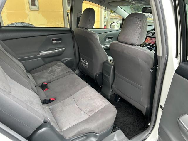 プリウスアルファ Gツーリングセレクション 純正ナビ・フルセグ・CD/DVD再生可・ステリモ・Bluetooth・バックカメラ・ETC・クルコン・ステリモ・前後クリアランスソナー・LEDヘッドライト・オートライト・フォグ・スマキー・保証付き(24枚目)