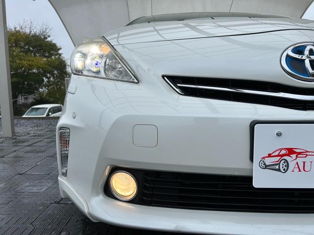 プリウスアルファ Gツーリングセレクション 純正ナビ・フルセグ・CD/DVD再生可・ステリモ・Bluetooth・バックカメラ・ETC・クルコン・ステリモ・前後クリアランスソナー・LEDヘッドライト・オートライト・フォグ・スマキー・保証付き(46枚目)