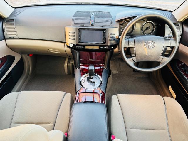 マークＸ ２５０Ｇ　Ｆパッケージスマートエディション　純正ナビ・ＴＶ・ＣＤ／ＤＶＤ再生可・バックカメラ・ＥＴＣ・オートライト・ステリモ・ＨＩＤ・パワーシート・リアスモーク・スマートキー・純正１６インチアルミ・保証付き（4枚目）