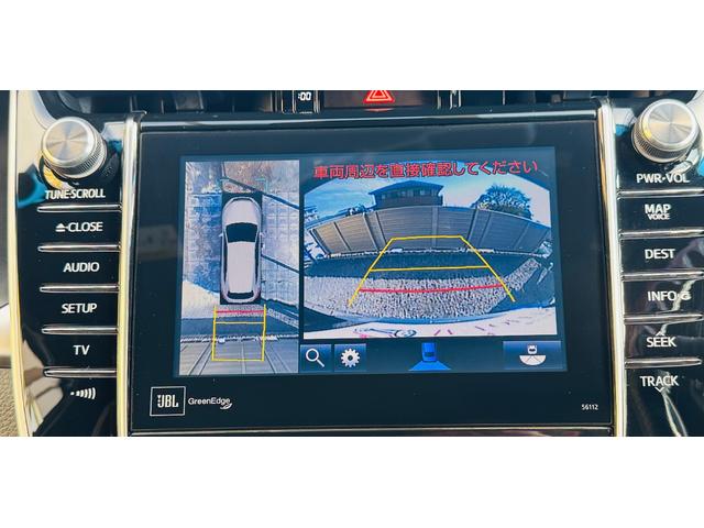 ハリアー プレミアム　アドバンスドパッケージ　衝突軽減ブレーキ・４ＷＤ・モデリスタフルエアロ・メーカーナビ・ＪＢＬ・ＣＤ・ＤＶＤ・Ｂｌｕｅｔｏｏｔｈ・フルセグ・全周囲カメラ・ＡＣＣ・パワーバックドア・置くだけ充電・外品ステアリング／シフトノブ（8枚目）