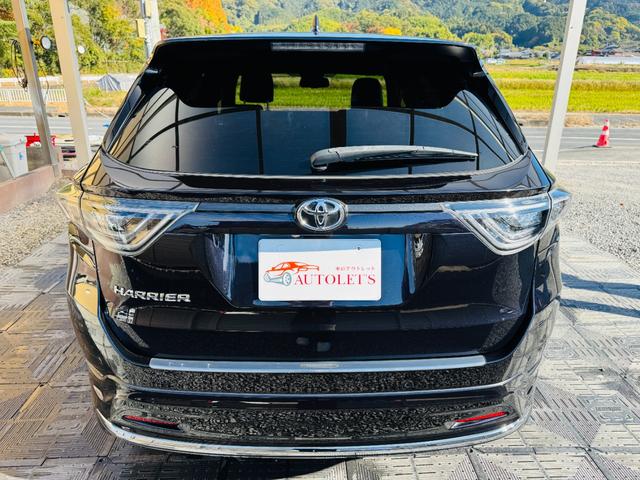 ハリアー プレミアム　アドバンスドパッケージ　衝突軽減ブレーキ・４ＷＤ・モデリスタフルエアロ・メーカーナビ・ＪＢＬ・ＣＤ・ＤＶＤ・Ｂｌｕｅｔｏｏｔｈ・フルセグ・全周囲カメラ・ＡＣＣ・パワーバックドア・置くだけ充電・外品ステアリング／シフトノブ（47枚目）