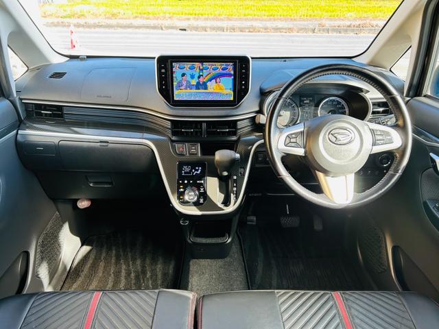 ムーヴ カスタム　ＲＳ　ハイパーＳＡＩＩ　４ＷＤ・ターボ・衝突軽減ブレーキ・純正８インチナビ・フルセグ・ＣＤ・ＤＶＤ再生可・ＢＴ・走行中視聴可・ステリモ・バックカメラ・ＥＴＣ・前後ドラレコ・ＵＳＢ接続可・ＨＤＭＩ・ビルシュタインサス・保証付（4枚目）