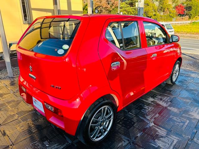 アルト Ｆ　５速ＭＴ・純正オーディオ・ＣＤ再生可・キーレス・ＥＴＣ・外品ＬＥＤライト・ＲＡＹＳ１５インチアルミ・Ｐｉｖｏｔタコメーター・メガネガーニッシュ・車検Ｒ９年９月・保証付（41枚目）