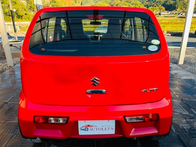 アルト Ｆ　５速ＭＴ・純正オーディオ・ＣＤ再生可・キーレス・ＥＴＣ・外品ＬＥＤライト・ＲＡＹＳ１５インチアルミ・Ｐｉｖｏｔタコメーター・メガネガーニッシュ・車検Ｒ９年９月・保証付（42枚目）