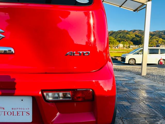 アルト Ｆ　５速ＭＴ・純正オーディオ・ＣＤ再生可・キーレス・ＥＴＣ・外品ＬＥＤライト・ＲＡＹＳ１５インチアルミ・Ｐｉｖｏｔタコメーター・メガネガーニッシュ・車検Ｒ９年９月・保証付（46枚目）