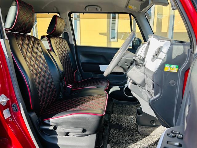 ハスラー Xターボ 4WD・ターボ・衝突軽減ブレーキ・外品ナビ・フルセグ・CD・DVD再生可・Bluetooth・ETC・バックカメラ・シートヒーター・レザー調シートカバー・オートライト・HID・車検R9年6月・保証付(13枚目)