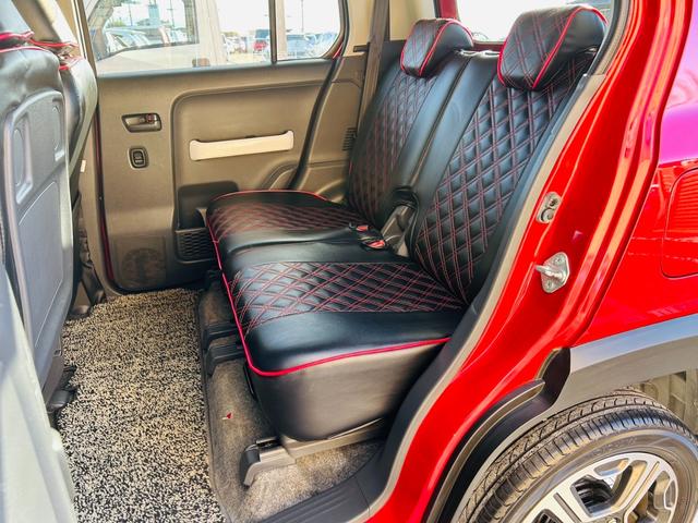 ハスラー Xターボ 4WD・ターボ・衝突軽減ブレーキ・外品ナビ・フルセグ・CD・DVD再生可・Bluetooth・ETC・バックカメラ・シートヒーター・レザー調シートカバー・オートライト・HID・車検R9年6月・保証付(25枚目)