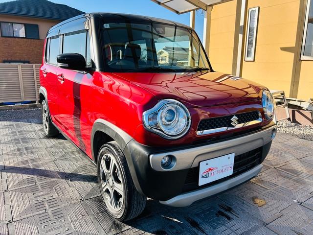 ハスラー Xターボ 4WD・ターボ・衝突軽減ブレーキ・外品ナビ・フルセグ・CD・DVD再生可・Bluetooth・ETC・バックカメラ・シートヒーター・レザー調シートカバー・オートライト・HID・車検R9年6月・保証付(42枚目)