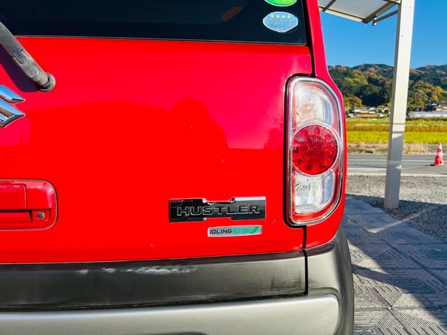 ハスラー Xターボ 4WD・ターボ・衝突軽減ブレーキ・外品ナビ・フルセグ・CD・DVD再生可・Bluetooth・ETC・バックカメラ・シートヒーター・レザー調シートカバー・オートライト・HID・車検R9年6月・保証付(49枚目)