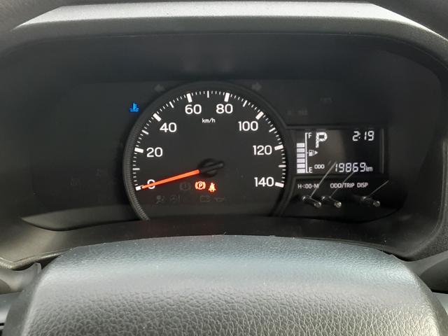 ハイゼットカーゴ クルーズターボ　キーフリー　パワーウィンドゥ　ワンオーナー　禁煙車　キーフリー　衝突回避支援システム　誤発信抑制制御機能　　マニュアルエアコン　パワーウインドウ　アイドリングストップ　リヤフルフラットシート　オーディオレス（5枚目）