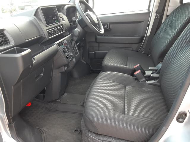 ハイゼットカーゴ クルーズターボ　キーフリー　パワーウィンドゥ　ワンオーナー　禁煙車　キーフリー　衝突回避支援システム　誤発信抑制制御機能　　マニュアルエアコン　パワーウインドウ　アイドリングストップ　リヤフルフラットシート　オーディオレス（36枚目）