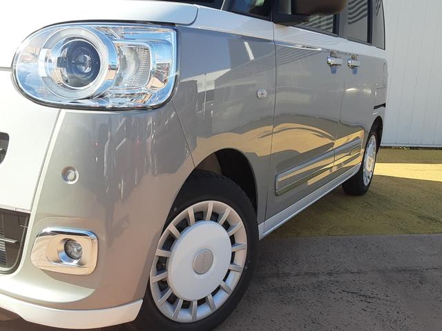 ムーヴキャンバス ストライプスG 9インチスマホ連携ディスプレイオーディオ ワンオーナー 禁煙車 両側パワースライドドア 運転席助手席シートヒーター 純正ホイールキャップ クリアランスソナー LEDヘッドライト LEDフォグランプ 衝突回避支援システム 誤発信抑制制御機能(18枚目)