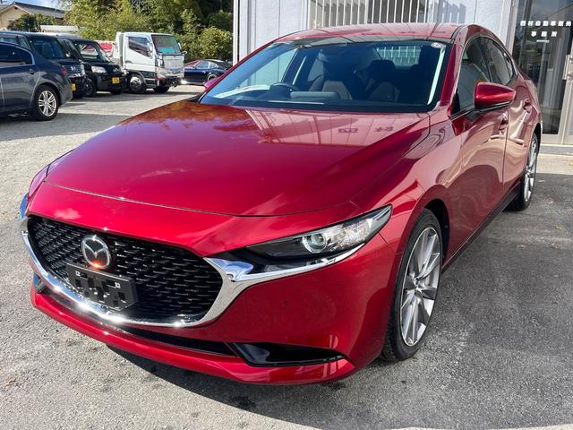 MAZDA3セダン 15S ツーリング メーカーオプション(純正バーグラアラーム/純正ドアエッジモール/360°セーフティパッケージ)付加(ヘッドアップディスプレイ/プッシュスタート/バックカメラ/全周囲カメラ/オートライト/ETC(7枚目)