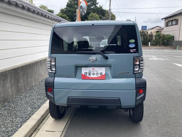 タフト Ｇ　１５インチアルミホイール　オートレベリング機能付フルＬＥＤヘッドランプ　ＬＥＤフォグランプ　本革巻ステアリングホイール　本革巻インパネセンターシフト　ＴＦＴカラーマルチインフォメーションディスプレイ（3枚目）
